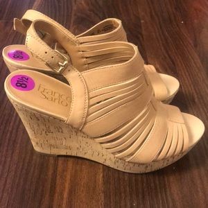 Franco sarto wedges size 8.5